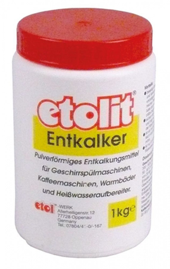 Decalcificator pentru indepartarea depunerilor de calcar ETOLIT - continut 1kg - 802124
