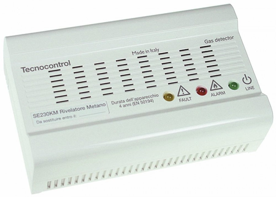 Detector de gaz natural Tecnocontrol SE230KM, senzor incorporat, relee etanse - 802140