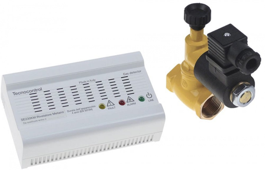 gas warning device kit natural gas 230V