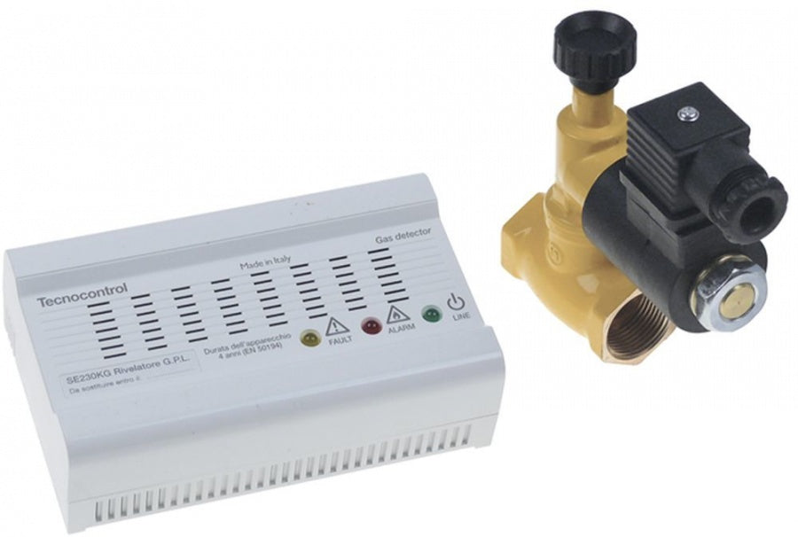 gas warning device kit LPG 230V