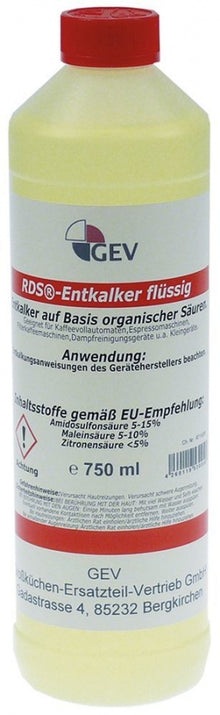 Decalcificator RDS, continut 0,75 litri, pentru cafetiere si espressoare - 802194