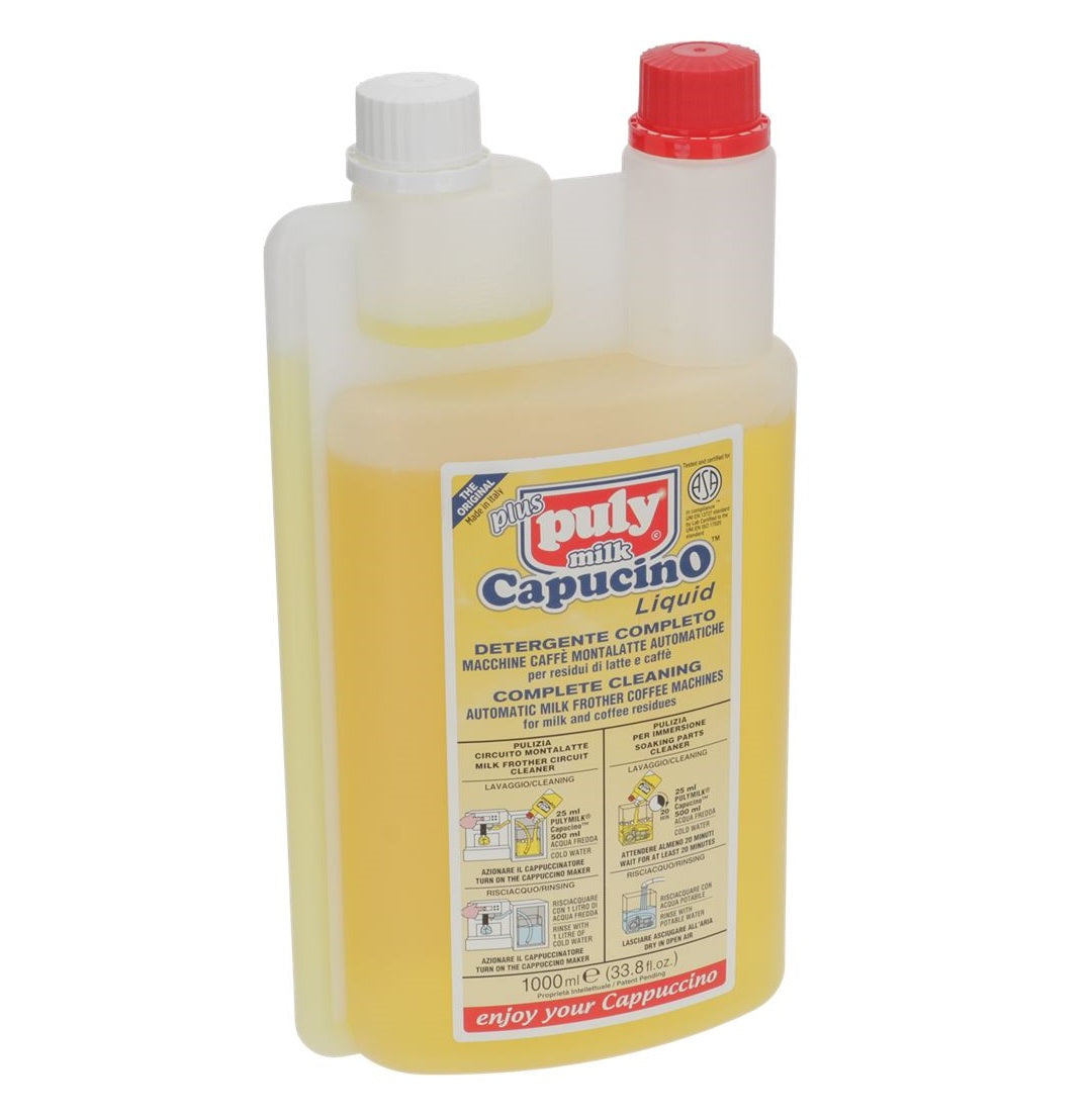 Detergent Puly Milk Capucino 1 litru, pentru curatat rezidurile de lapte la masinile automate - 802223