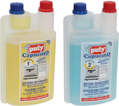 Detergent Puly Milk Capucino 1 litru, pentru curatat rezidurile de lapte la masinile automate - 802223