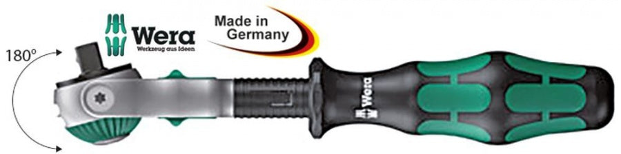 ratchet size 1/4" scales partition L 150mm with 2 inserts 10/13mm