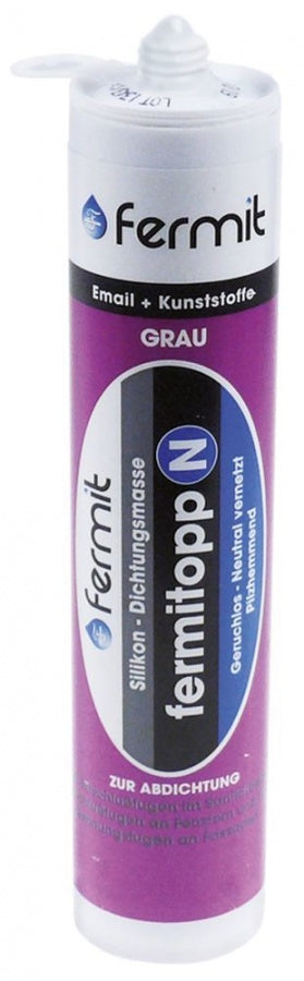 silicone Fermitopp N cartridge 310ml grey