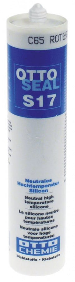 Silicon rezistent la temperatura,  t.max. 285°C, rosu/maro, 310 ml - 890015