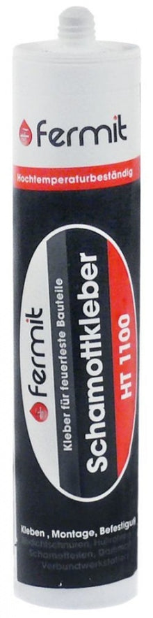Adeziv refractar FERMIT HT1100, 310 ml, t.max. peste +1000°C - 890043