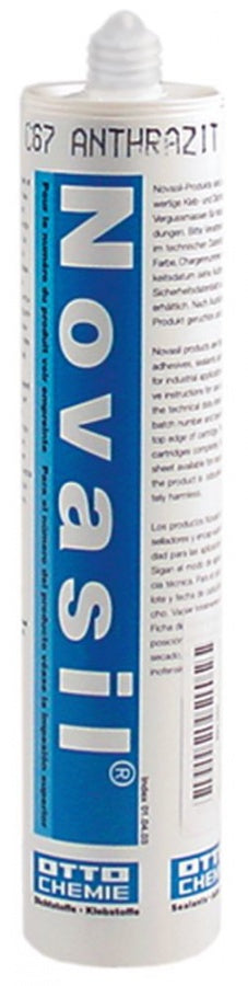 high temperature silicone NOVASIL S76 acetoxy-curing cartridge 310 ml -40 up to +265°C - Code 890050