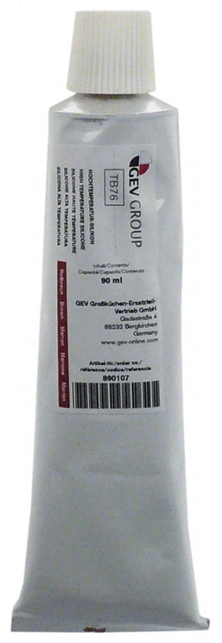 high temperature silicone  -40 up to +250°C red/brown tube 90ml
