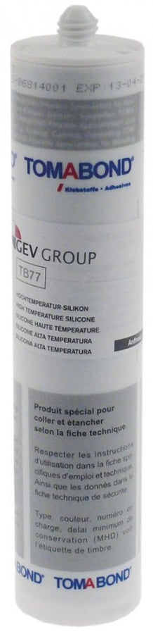 Adeziv - silicon special pentru vitroceramica TB77 -40 up to +250°C t.max. 300°C, 310 ml - 890258