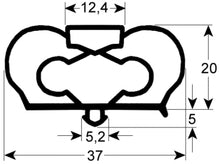 refrigeration gasket profile 9798 W 426mm H 156mm plug size