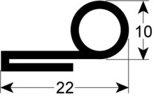 door seal profile 2948 Qty by meter