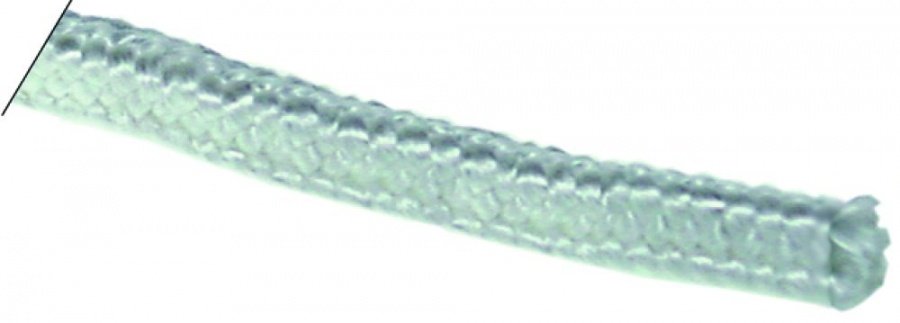 Garnitura snur impletit ceramic 15x15 mm, sectiune patrata, t.max. 550°C, L 5 metri - 901175