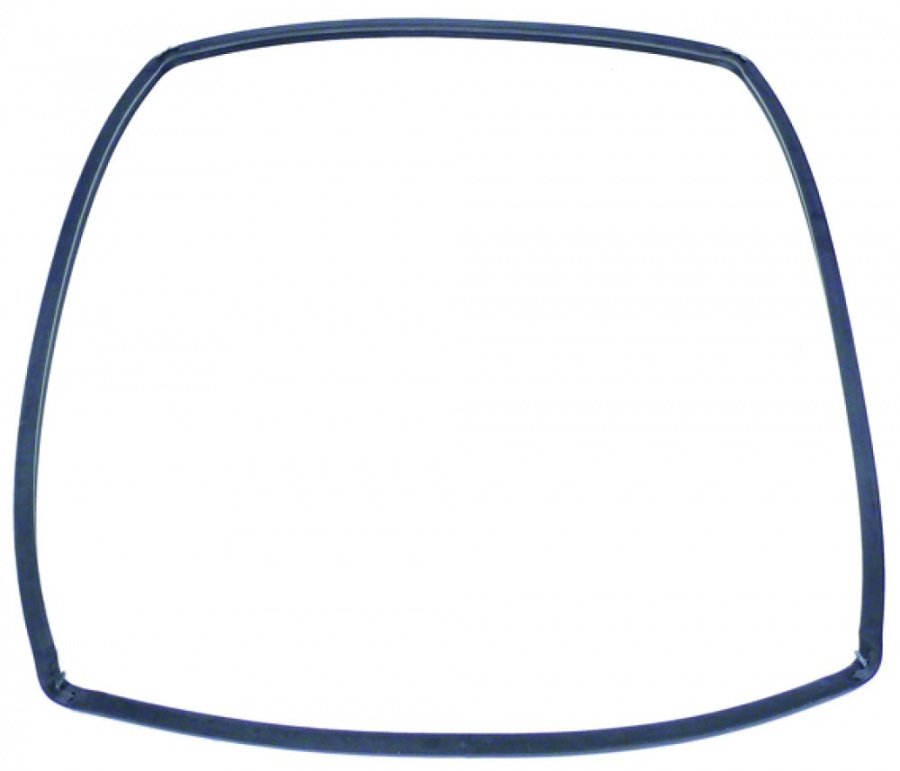 door seal W 450mm with 4 mounting clips L 330mm external size