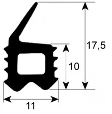 door seal profile 2708 W 560mm L 780mm external size