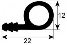 door seal profile 2946 Qty by meter