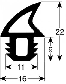 Garnitura profil 2757 pentru cuptor FIMOR, vanzare la metru - 901462
