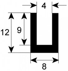 door seal profile 2975 L 1600mm