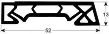 Garnitura carucior pentru cuptor, profil 4085 L 540 mm - 901574