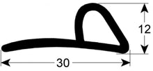 door seal profile 2956 L 3600mm suitable for FALCON