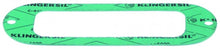 gasket suitable for MKN for drain L 161mm W 51mm fibre thickness 2mm hole distance 150mm