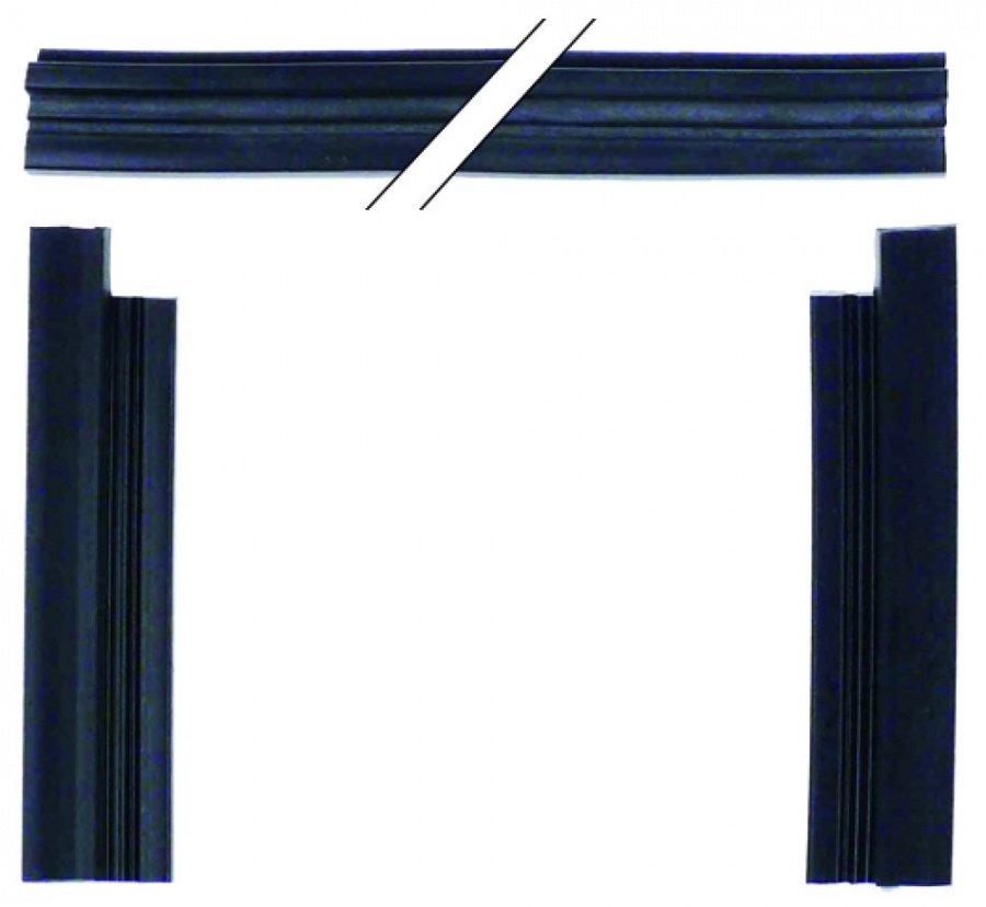 tray rack trolley gasket L 510mm 3-piece