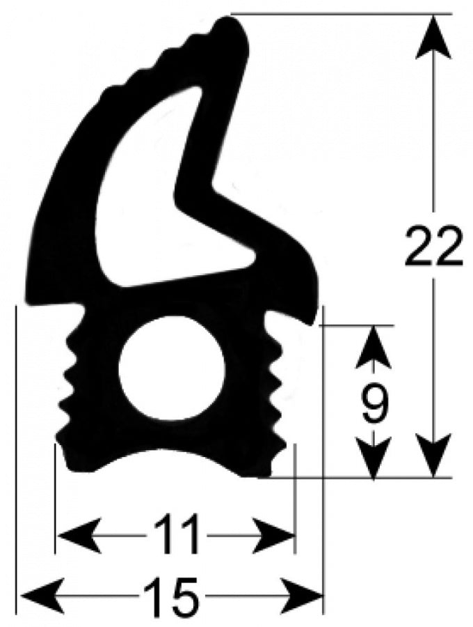 garnitura usa profil 2769 L 2000mm
