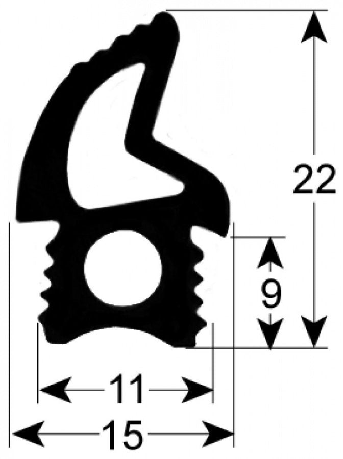 garnitura usa profil 2769 L 1720mm P 1