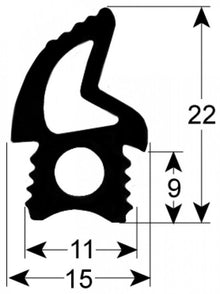 garnitura usa profil 2769 L 1370mm P 1
