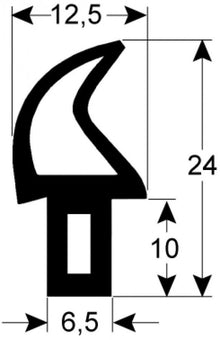 garnitura usa profil 2739 L 1464mm P 1 potrivit pentru HOUNO