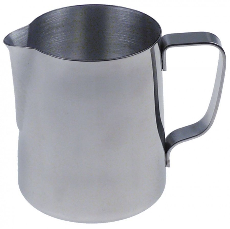 Cana lattiera cappuccino 350 ml, inaltime 95 mm, diam. ø 79 mm, din inox Aisi 202 - 960000