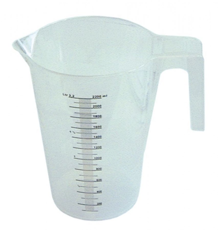 Cana de masura 2 litri, cu gradatii, din plastic - 960077