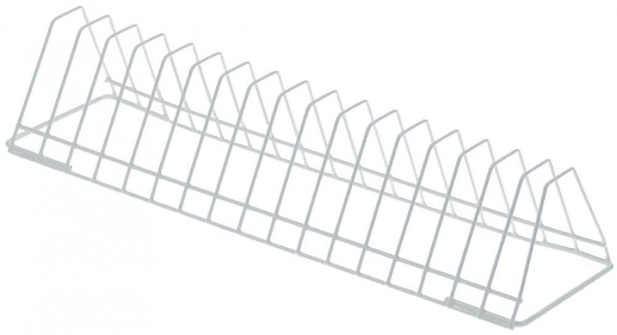Insertie suport farfurii L 350  x100 mm, pentru 17 farfurii - 970044