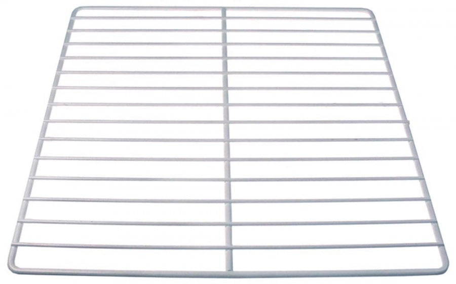 Raft grilaj frigo 530 x 530 mm, otel cu invelis plastic alb - 970084