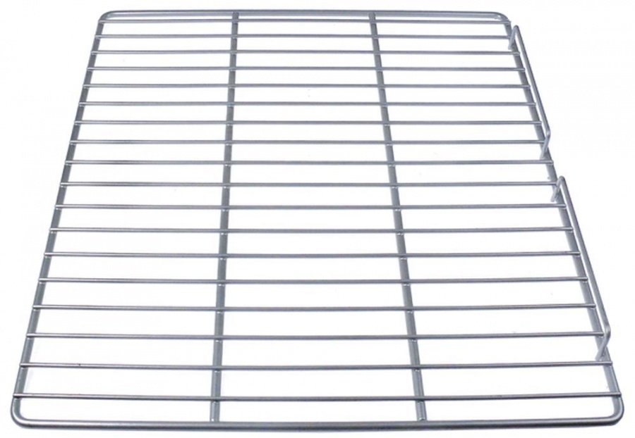 grid shelf W 600mm L 530mm steel plastic-coated with hinge camp