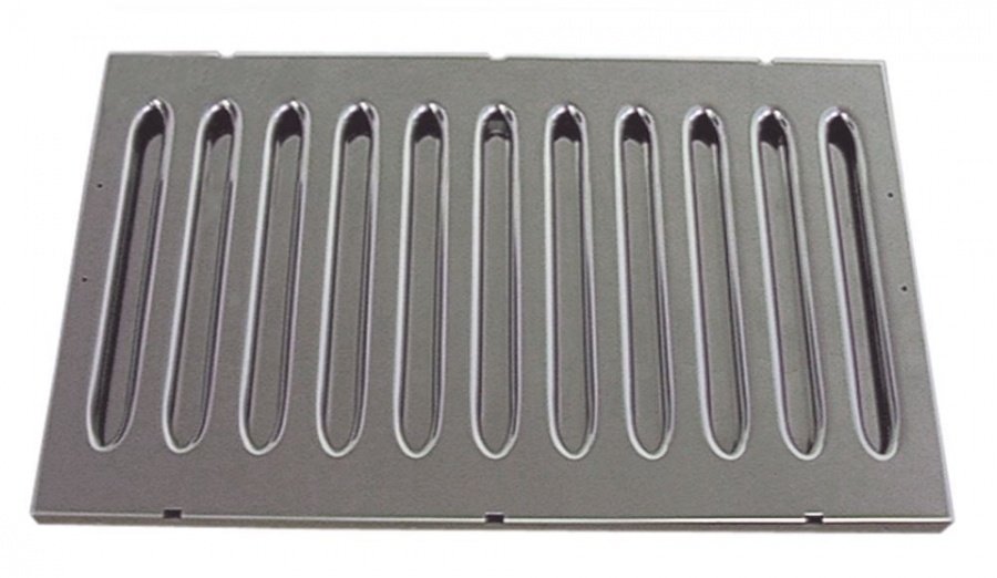baffle filter W 500 mm H 250 mm thickness 20 mm SS for range hoods - Code 970093