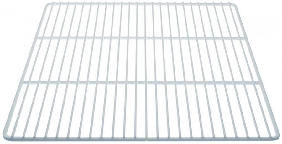 grid shelf W 530mm L 600mm steel plastic-coated suitable for fridge