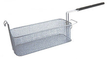 fryer basket L1 380mm W1 150mm H1 125mm