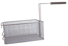 fryer basket L1 265mm W1 180mm H1 120mm L2 480mm H2 215mm chrome-plated steel