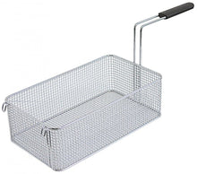 fryer basket L1 375mm W1 215mm H1 120mm chrome-plated steel