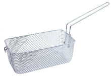 fryer basket L1 260mm W1 135mm H1 100mm chrome-plated steel