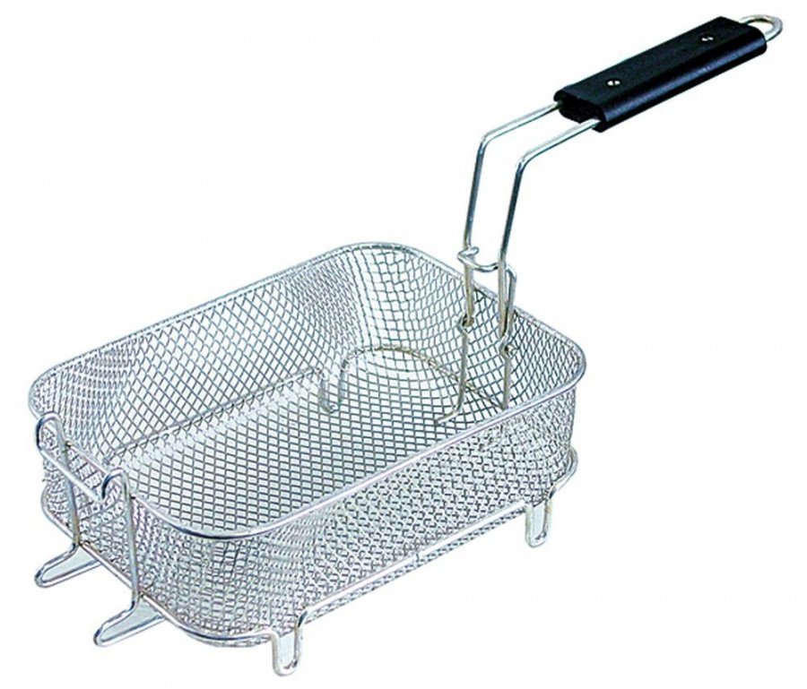 fryer basket L1 255mm W1 190mm H1 95mm