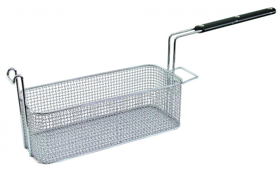 fryer basket L1 368mm W1 150mm H1 120mm L2 700mm H2 210mm H3 250mm chrome-plated steel