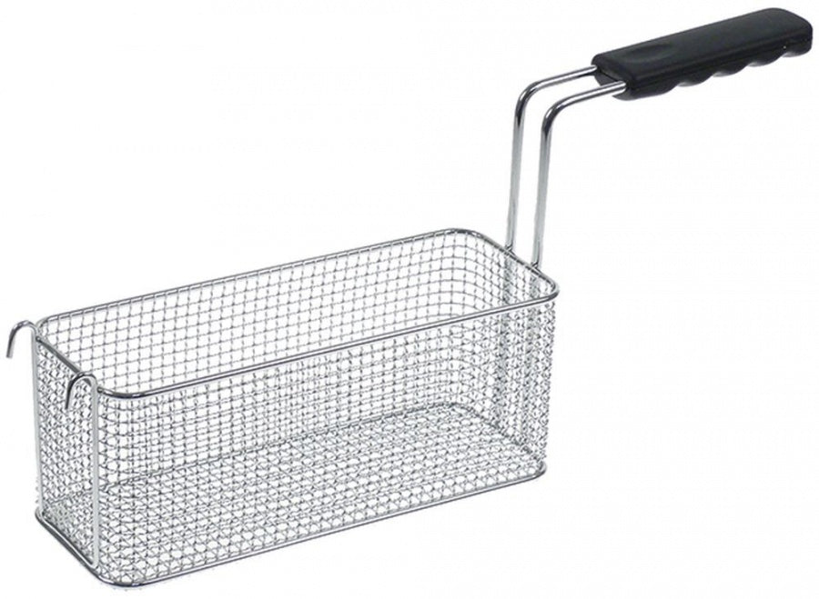 fryer basket L1 310mm W1 110mm H1 120mm chrome-plated steel