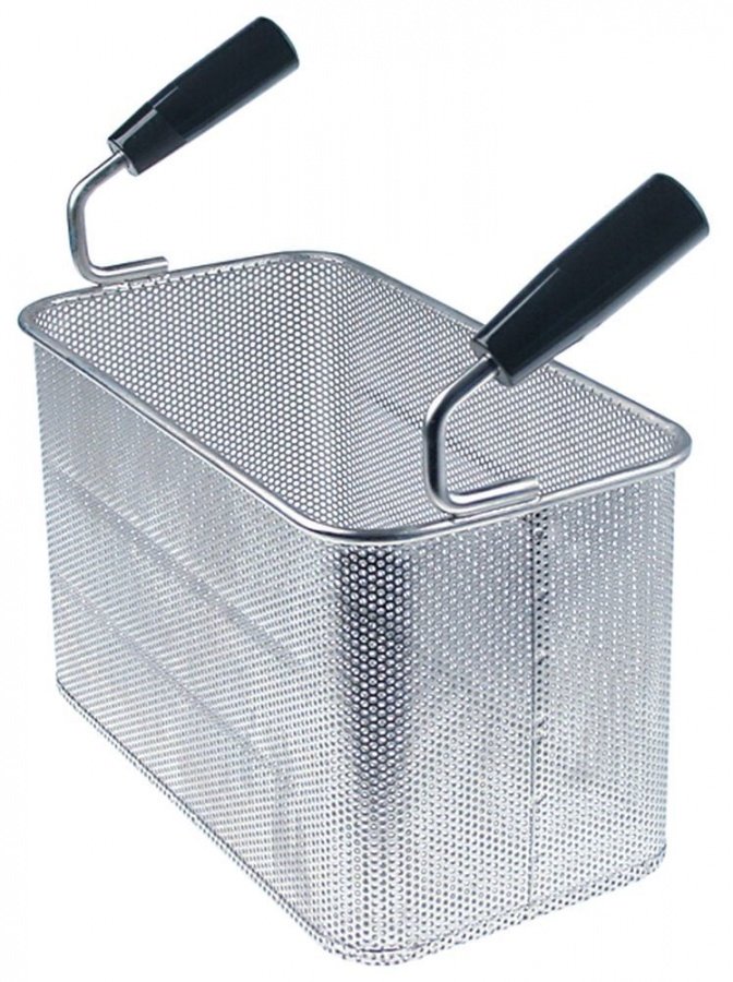 Cos fiert paste 160 x 290 mm, H 175 mm, H total 280 mm, GN 1/3, din inox - 970378