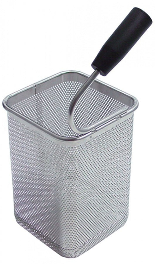 Cos de fiert paste L145 x 145 mm, L 200 mm, total H 340 mm INOX, stanga - 970385