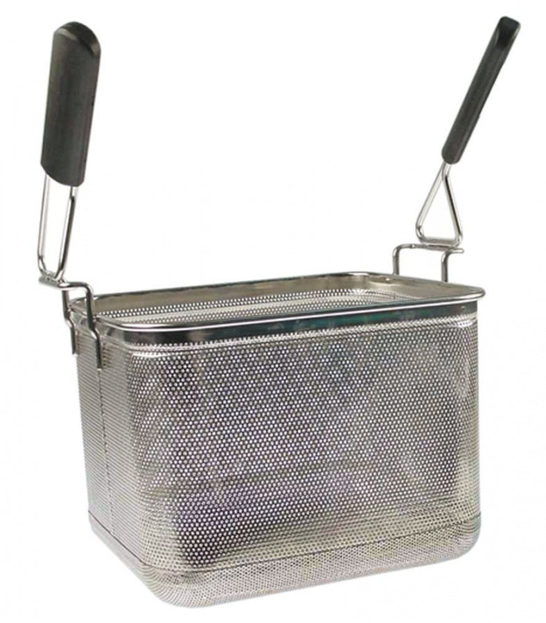 pasta basket H1 210mm W1 240mm L1 285mm H3 420mm stainless steel