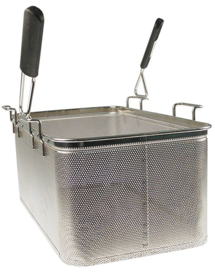pasta basket H1 210mm W1 275mm L1 480mm H3 415mm stainless steel
