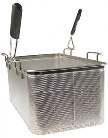 pasta basket H1 210mm W1 275mm L1 480mm H3 415mm stainless steel