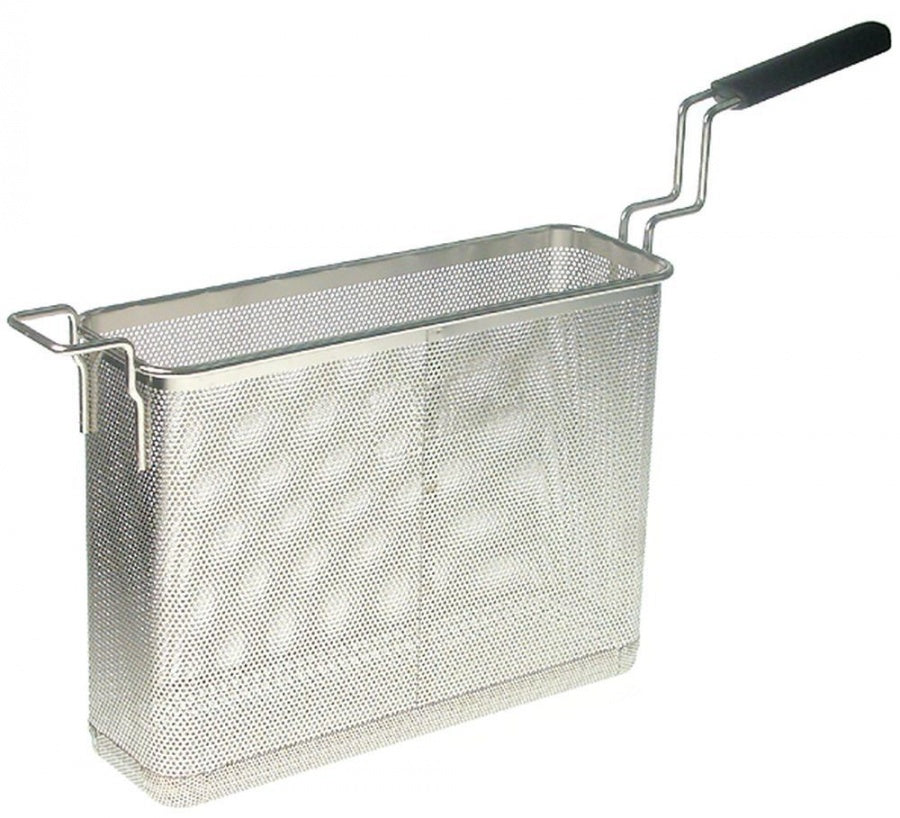 pasta basket H1 265mm W1 105mm L1 350mm H3 380mm stainless steel